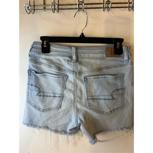 American eagle size 6 jean shorts light blue - Picture 2 of 8